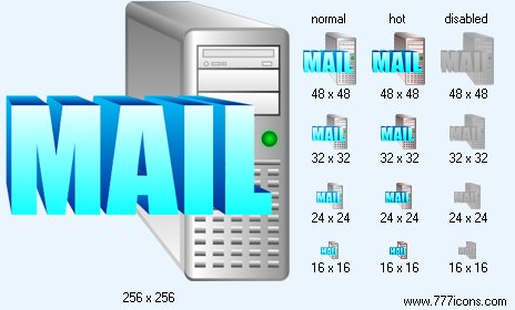 MAIL Server Icon Images