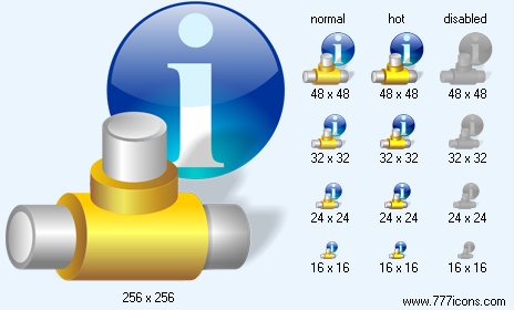 Network Status with Shadow Icon Images