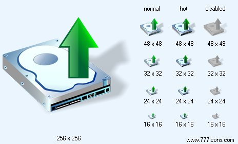 Upload with Shadow Icon Images