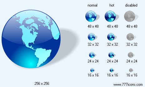 Web with Shadow Icon Images