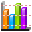 Bar chart v3 icon