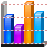 Bar chart v1 icon