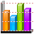 Bar chart v3 icon