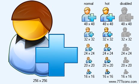 Add User V1 Icon Images