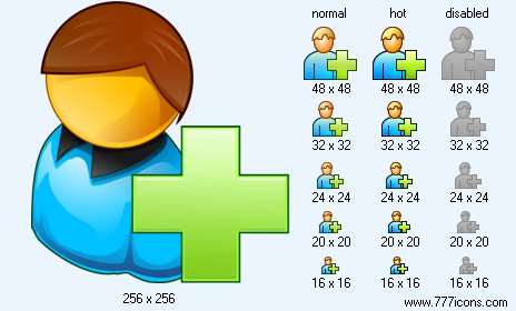 Add User V6 Icon Images