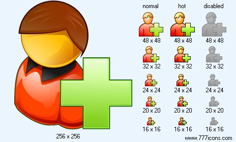Add User V9 Icon Images