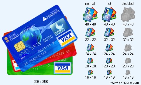 Credit Card V5 Icon Images