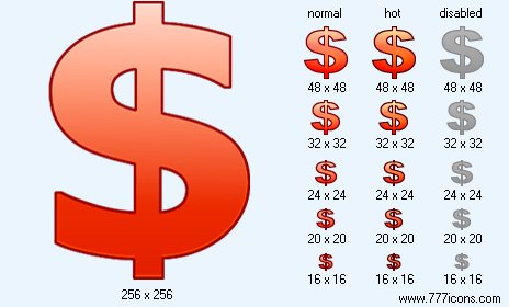 Dollar V4 Icon Images