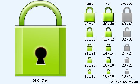 Lock V2 Icon Images