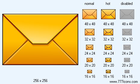 Mail V3 Icon Images