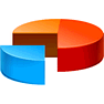 Pie Chart V1 icon