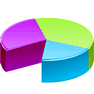 Pie Chart V3 icon