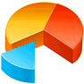 Pie Chart V4 icon