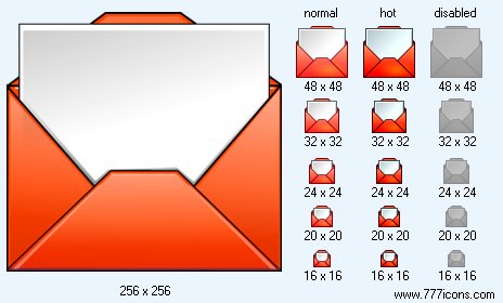 Read Mail V4 Icon Images