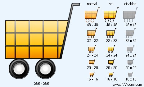 Shopping Cart V3 Icon Images