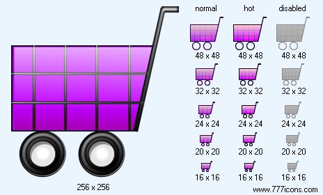 Shopping Cart V5 Icon Images