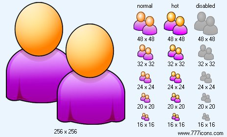 User Group V5 Icon Images