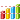 3d bar chart icon