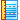 Vertical page ruler icon