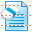 Clear document icon