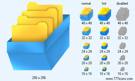 Card File Icon Images