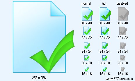 Check File Icon Images