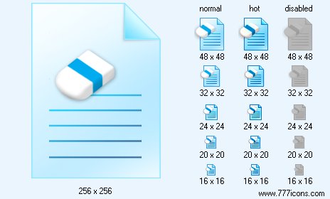 Clear Document Icon Images