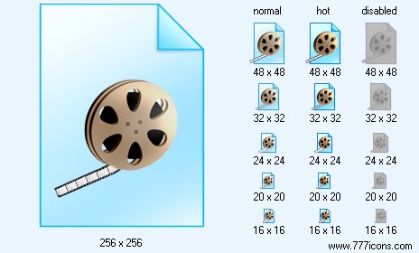 Video File Icon Images