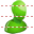 Green user icon