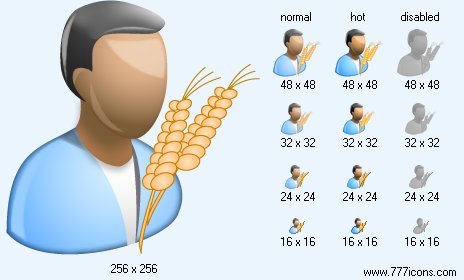 Agronomist Icon Images