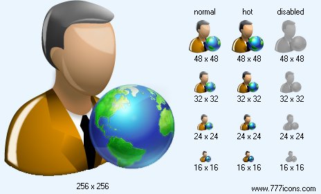 Global Manager Icon Images