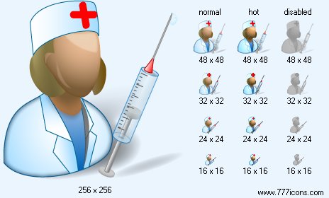 Immunologist with Shadow Icon Images