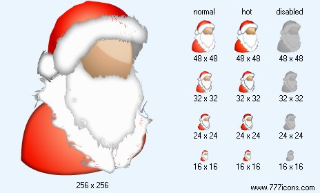 Santa Claus Icon Images