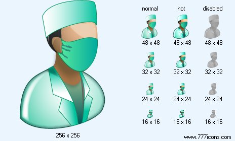 Surgeon Icon Images