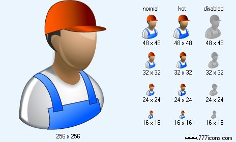 Worker Icon Images