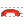 Red phone receiver icon