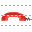 Red phone receiver icon