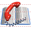 Telephone directory icon