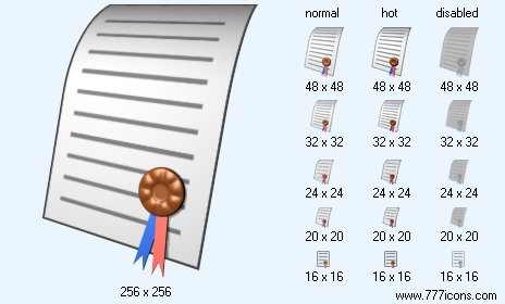 Certificate Icon Images