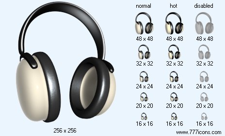 Head-Phones Icon Images