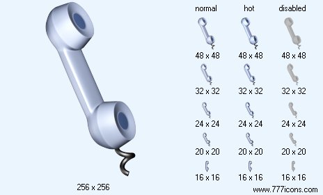 Phone Receiver Icon Images