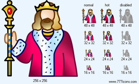 King Icon Images