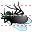 Dead fly icon