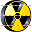 Radiation 3d icon