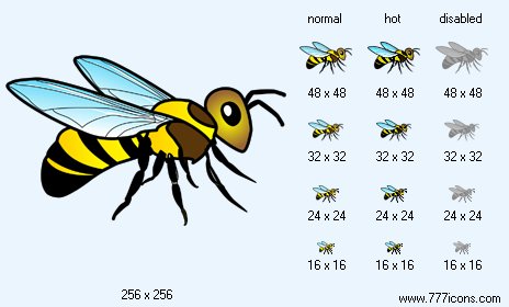 Bee Icon Images