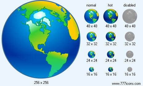 Earth Icon Images