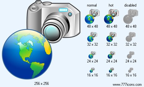 Earth Photo Icon Images