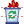 Burning trash can icon