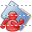 Red user folder icon