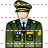 Army officer icon